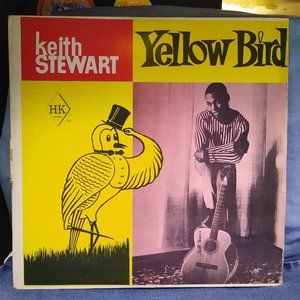 Keith Stewart Yellow Bird 1963 Vinyl record Jamaica extreme Rare Carribean Folk!